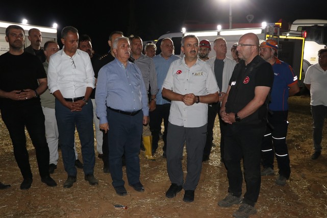 Malkara'daki Orman Yangınına 554 Personel ve 113 Araç İle Müdahale Ediliyor