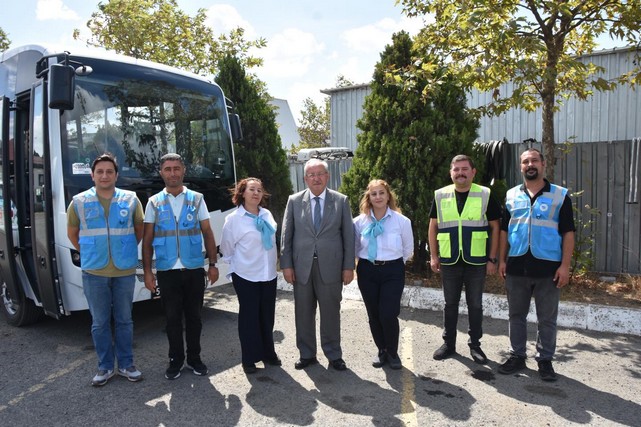 Kadın Otobüs Şoförleri İş Başında