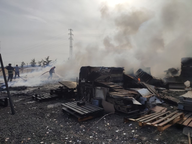 Nalbur Deposunda Yangın