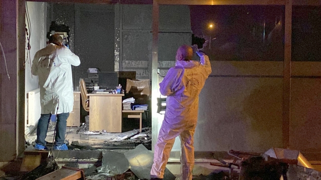Kırklareli Belediyesi'ne Ait Şirket Binası Kundaklandı