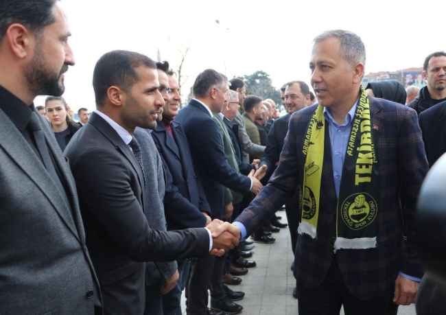 Bakan Yerlikaya'dan Tekirdağ'da Esnaf Ziyareti