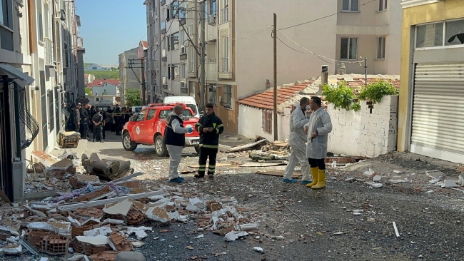 Çorlu'da Doğalgaz Patlaması! 1 Ağır Yaralı
