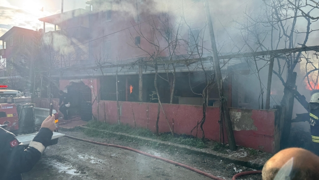 Yeniçiftlikte Çıkan Yangın Evlere Sıçradı