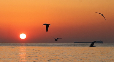 Tekirdağ'da gün doğumu