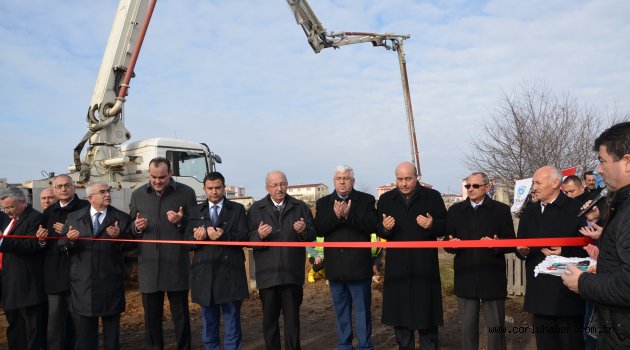 11 İlçeye 11 Okul Projesiyle Ergene İlkokulu’nun Temeli Atıldı