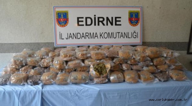 2 Milyonluk Uyuşturucu Ele Geçirildi