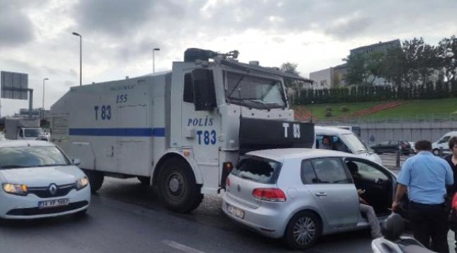 TOMA D-100'de Otomobile Çarptı