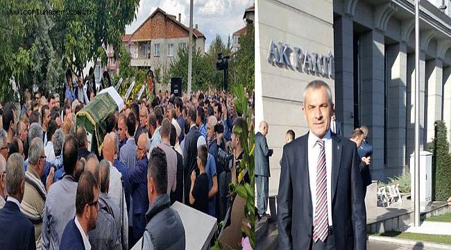 AK Partili Başkan Son Yolculuğuna Uğurlandı