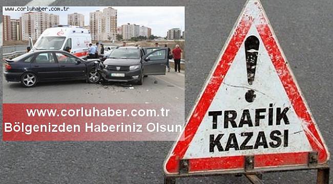 Araçlar Kafa Kafaya Çarpıştı, 7 Yaralı