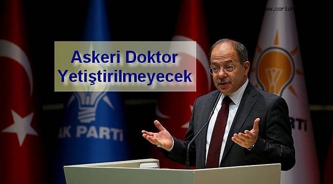 Askeri Doktor Yetiştirilmeyecek