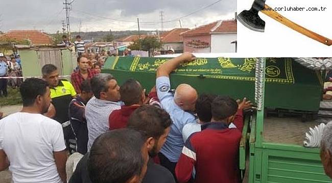 Balta ile Eşini Öldürdü