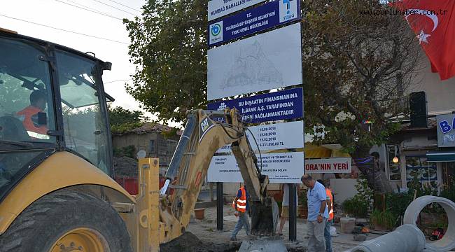 Bir İnşaatın Daha Temeli Atıldı