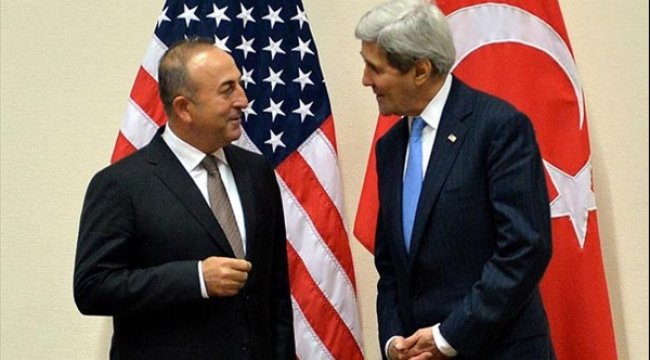 Çavuşoğlu Kerry’le ’Suriye’yi görüştü