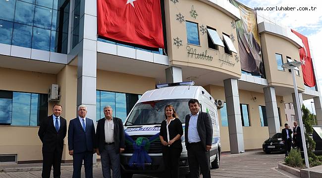 Ergene Belediyesi'nden Hasta Nakil Ambulansı