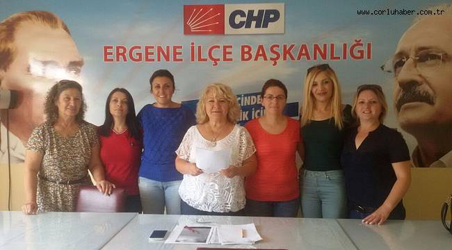 Ergene Chp İlçe Teşkilatı Kadın kolları “Dünya Barış Günü” Mesajı