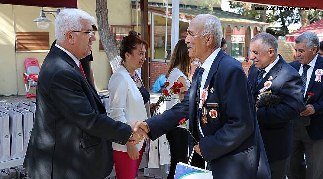 Ergene’de 19 Eylül Gaziler Günü Törenle Kutlandı