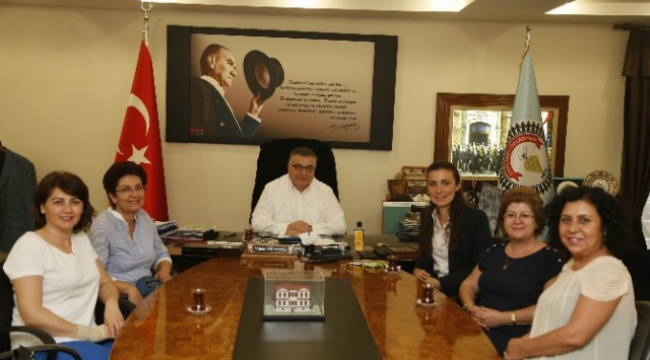 Kent Konseyi Kadın Meclisi&#039;nden Kesimoğlu&#039;na Ziyaret