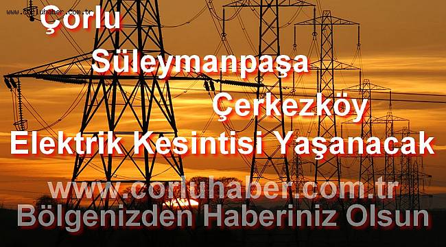 Pazar Günü Elektrik Yok