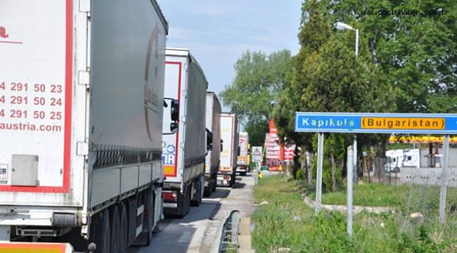 Tır Kuyruğu 10 Kilomeltreye Ulaştı