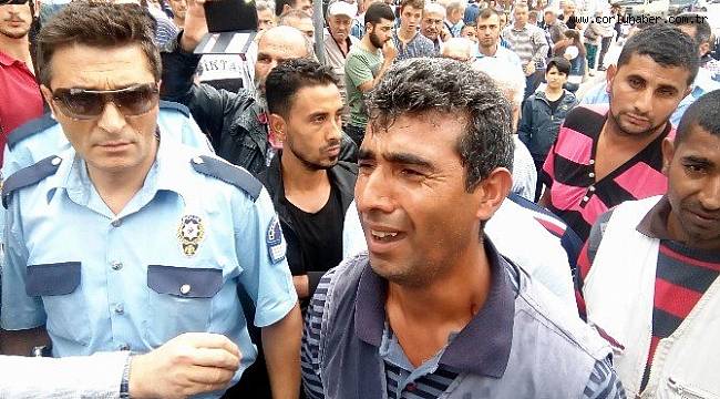 Zabıta Tezgahları Dağıttı, Seyyar Satıcı Ağladı