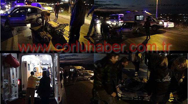 4 Araç Birbirine Girdi