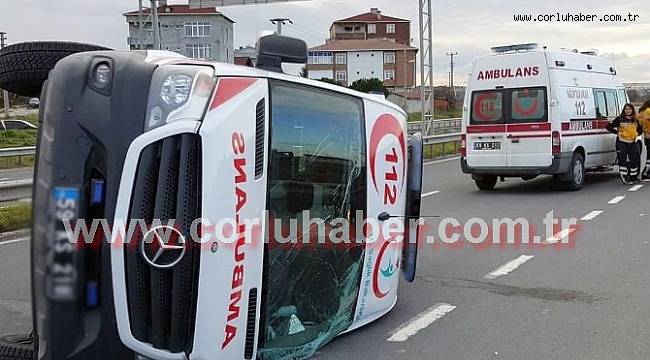 Ambulans Devrildi, 1 Yaralı