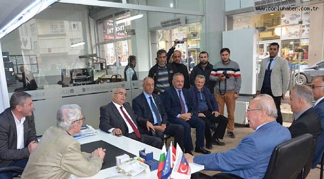 Başkan Baysan ve Başkan Albayrak Basını Ziyaret Etti