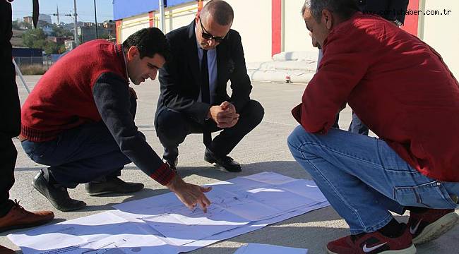 Futbol Sahası İçin Çalışmalara Başlandı