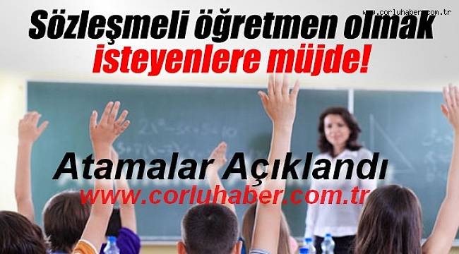Öğretmen Atama Sonuçları Açıklandı