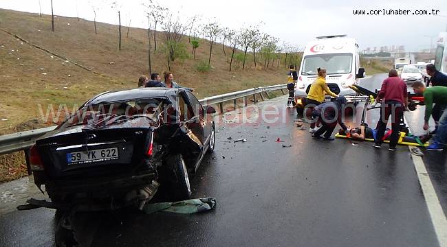Yine Aynı Yer Yine Feci Kaza, 2'si Ağır 4 Yaralı