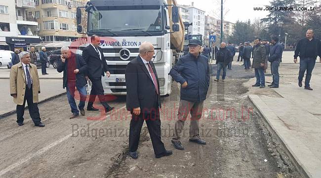 Başkan Albayrak, Çorlu’da Asfalt Çalışmalarını İnceledi