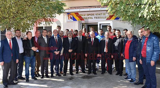 Başkan Albayrak'tan Çorluspor 1947 Kulübüne Ziyaret