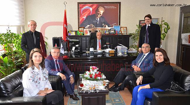 Başkan Baysan'dan İlçe Milli Eğitim Müdürü Güçlü'ye Ziyaret