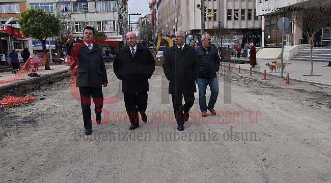 Başkanlar Çalışma Sahasında İncelemelerde Bulundu