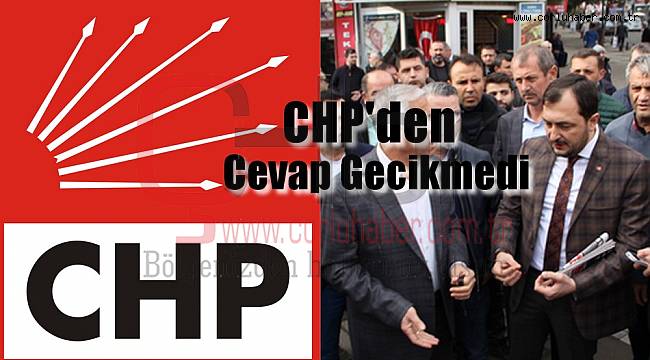 CHP'den Protestoya Cevap Gecikmedi