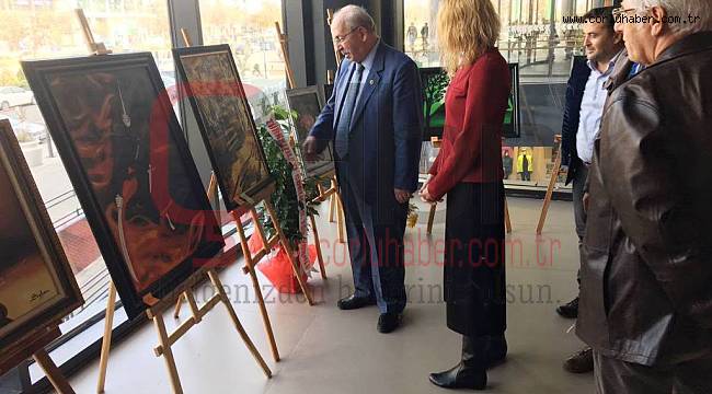 Çorlu’da Resim Sergisini Gezen Albayrak, “Sanata ve Sanatçıya Büyük Önem Veriyoruz”