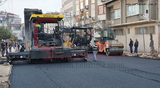 Kumyol Caddesi'nde Asfalt Çalışmaları Tamamlandı