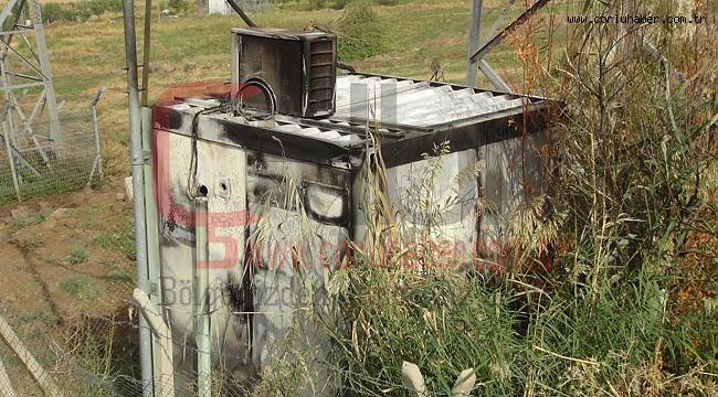 Yangın Sonrası Telefon İletişimi Kesildi