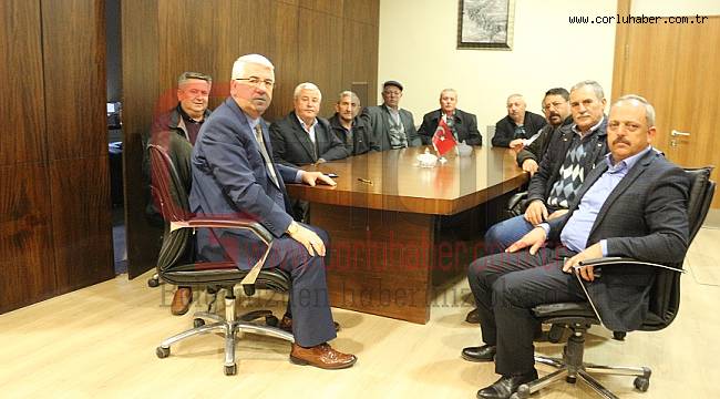 Ahımehmet Mahallesi’nden Başkan Yüksel’e Ziyaret