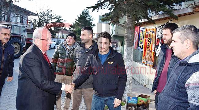 Başkan Albayrak Küçükyoncalı Mahallesini Ziyaret Etti