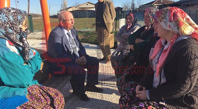 Başkan Albayrak Saray Safaalan'da Vatandaşlar İle Buluştu