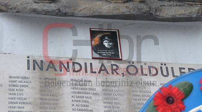 Başkan Eşkinat Şehit Asteğmen Kubilay'ın anma törenine katıldı