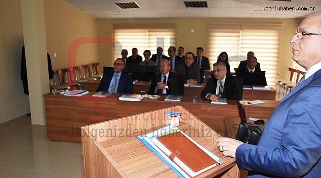 Fen İşleri Dairesi Başkanlığı Başkan Albayrak’a Brifing Verdi