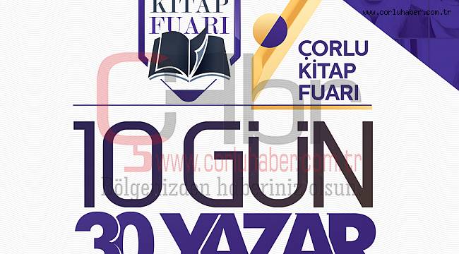 7. Çorlu Kitap Fuarı Orion’da Başlıyor