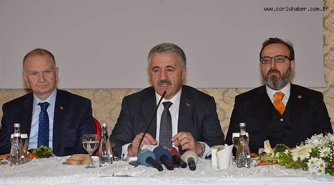 Bakan Arslan Dünyanın En Büyük Projesini Açıkladı