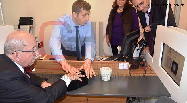 Başkan Albayrak'ta Çipli Kimlik Başvurusunda Bulundu