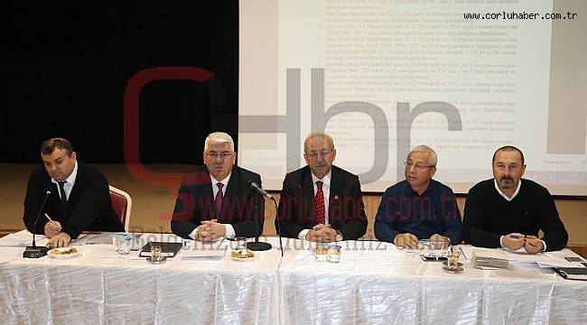 Ergene Belediyesi Ocak Ayı Meclis Toplantısı Yapıldı