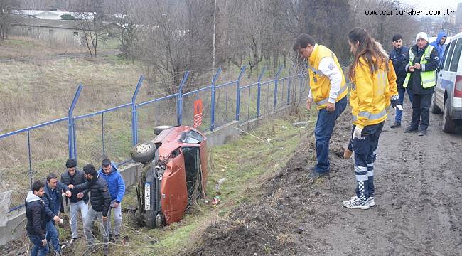 Ölüm Bayırında Yine Kaza, 1 Yaralı