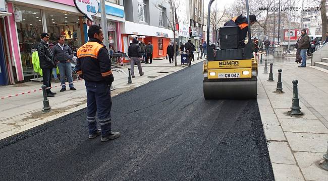 Sonunda Asfaltlandı