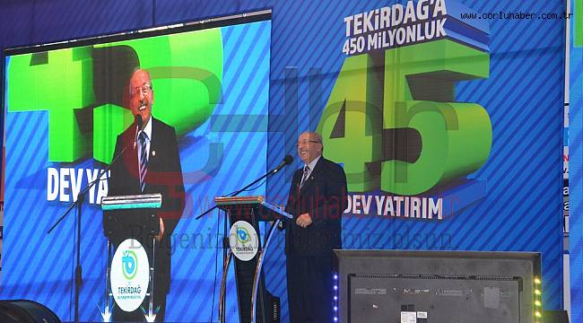 Tekirdağ'ın En Büyük İlçesine Sadece 2 Yatırım